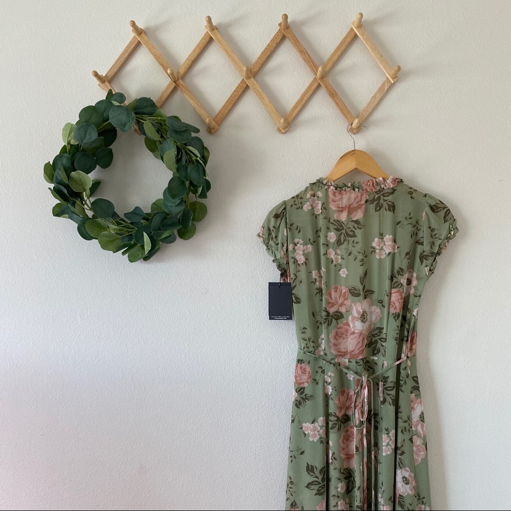 🎉2X HOST PICK 🎉REFORMATION Gwenyth Wrap dress - Picture 13 of 16